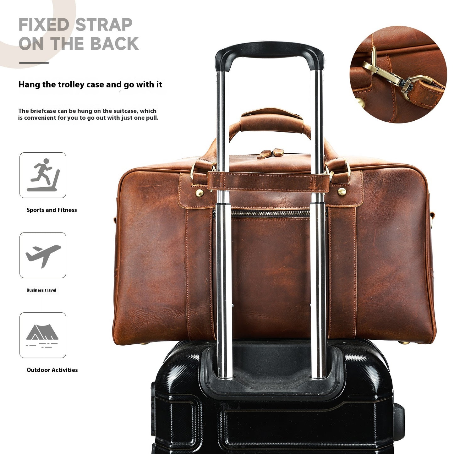Retro Short-distance Travel Bag