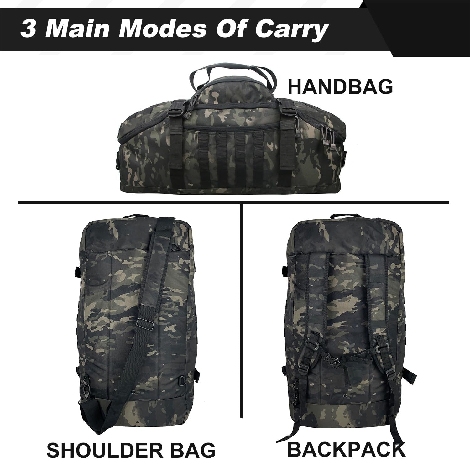 3 In 1 Military Backpack