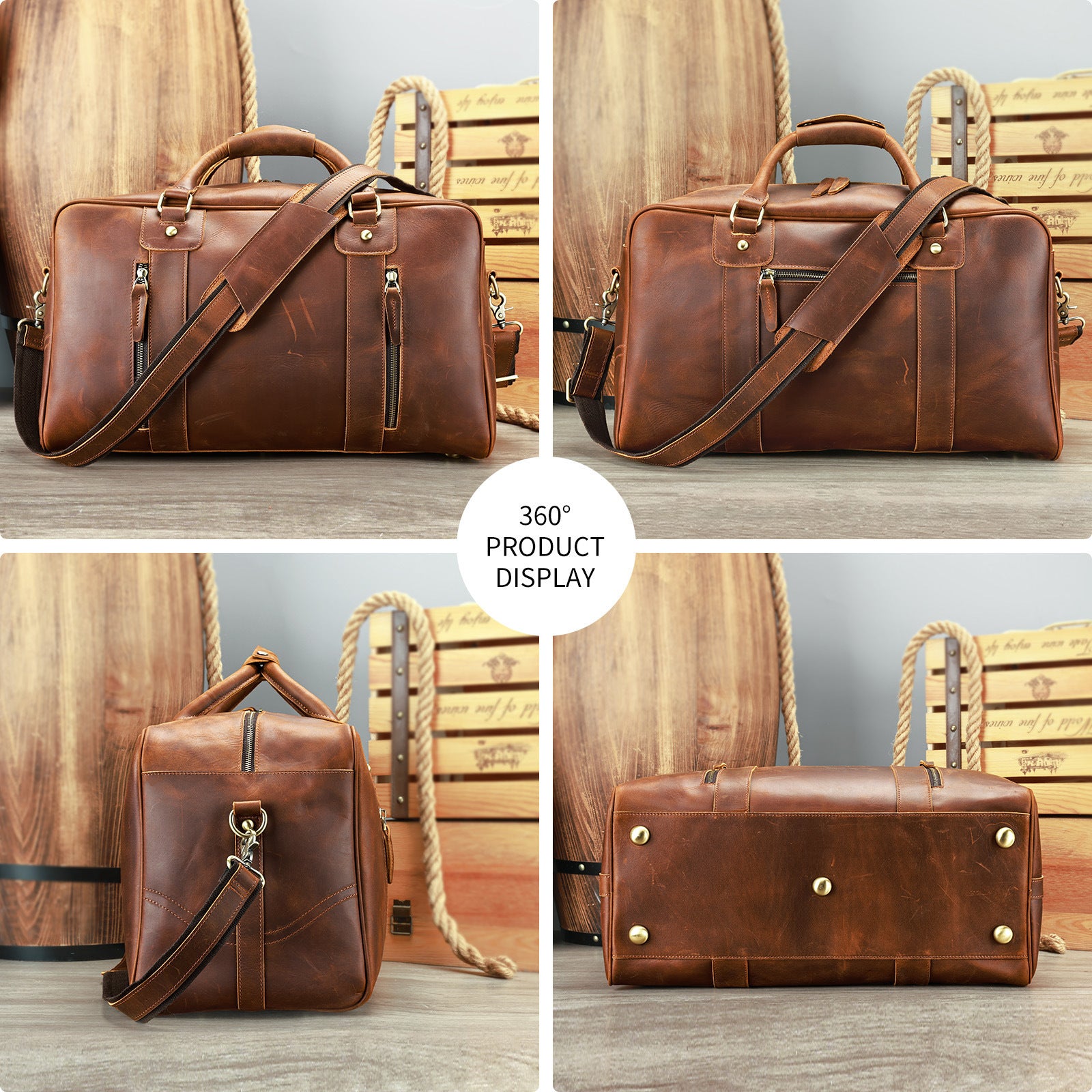 Retro Short-distance Travel Bag