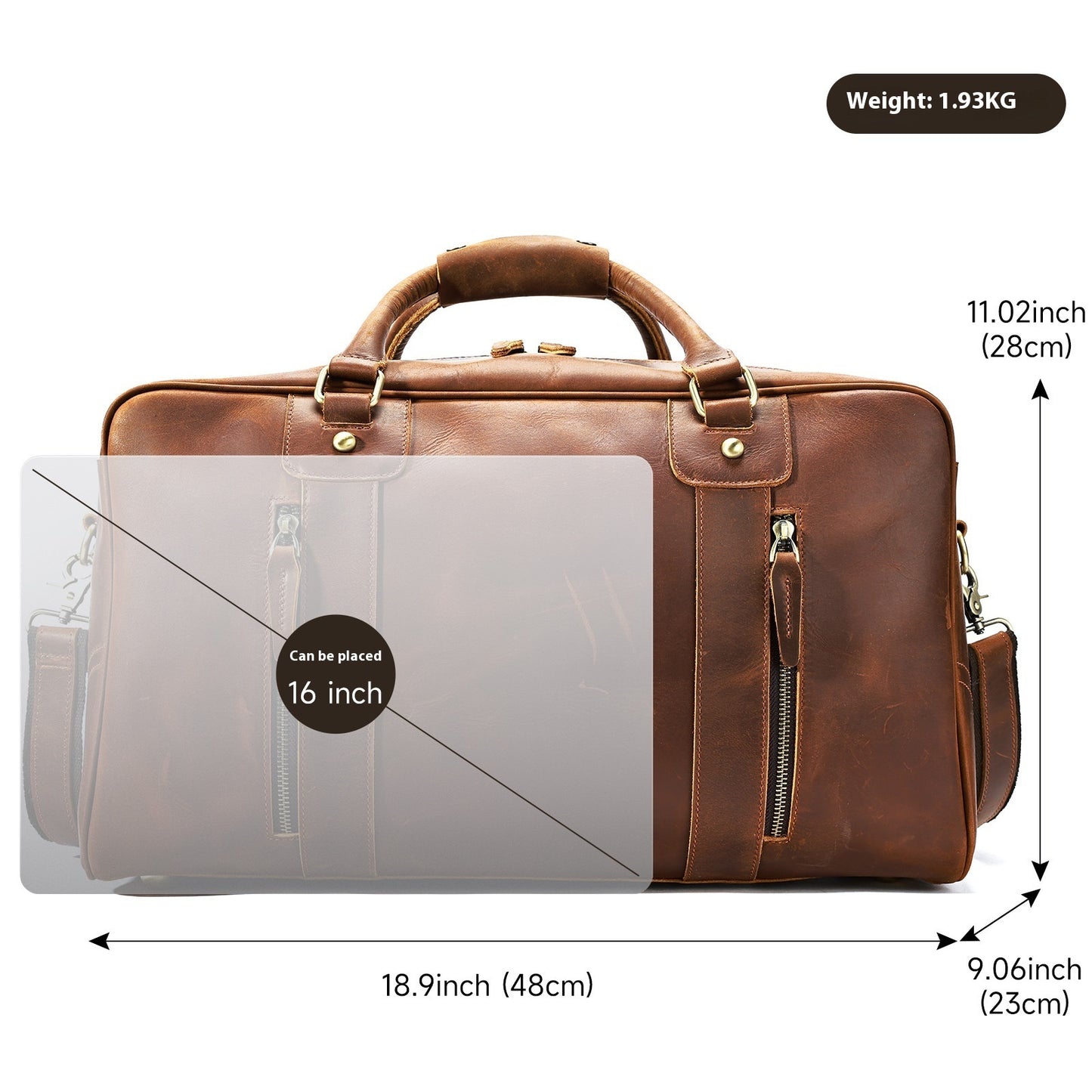 Retro Short-distance Travel Bag